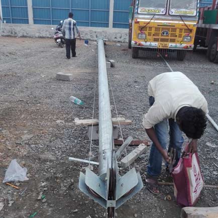 high mast pole supplier in Chennai